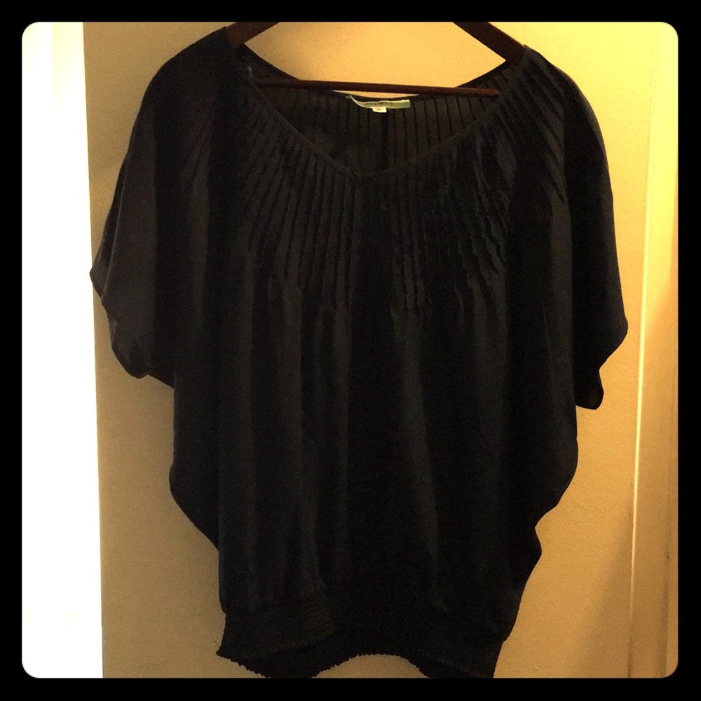 Navy blouse - M